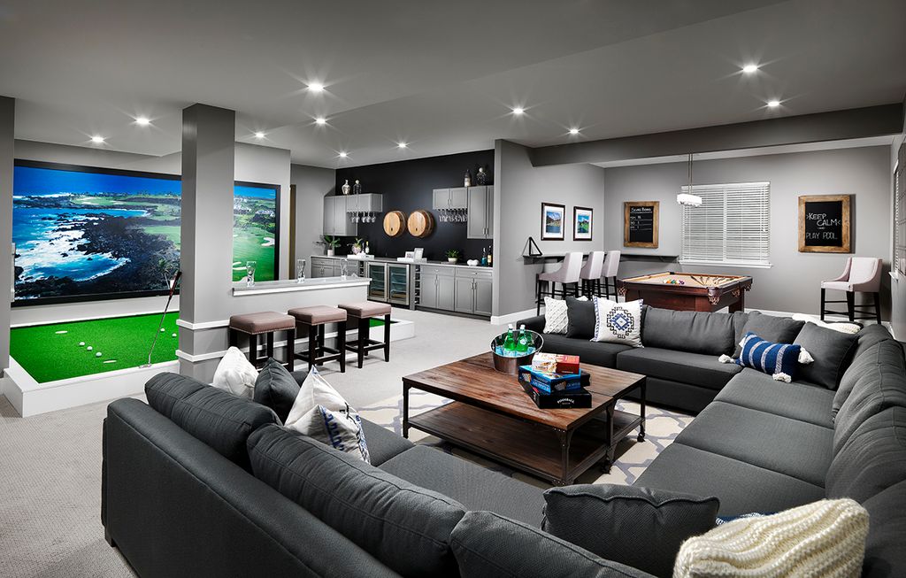 Sports Dens are the New Trend for Basement Remodels - Michael Gould